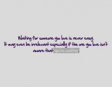 Waiting for someone you love is never easy, it may even be irrelevant 2.jpg